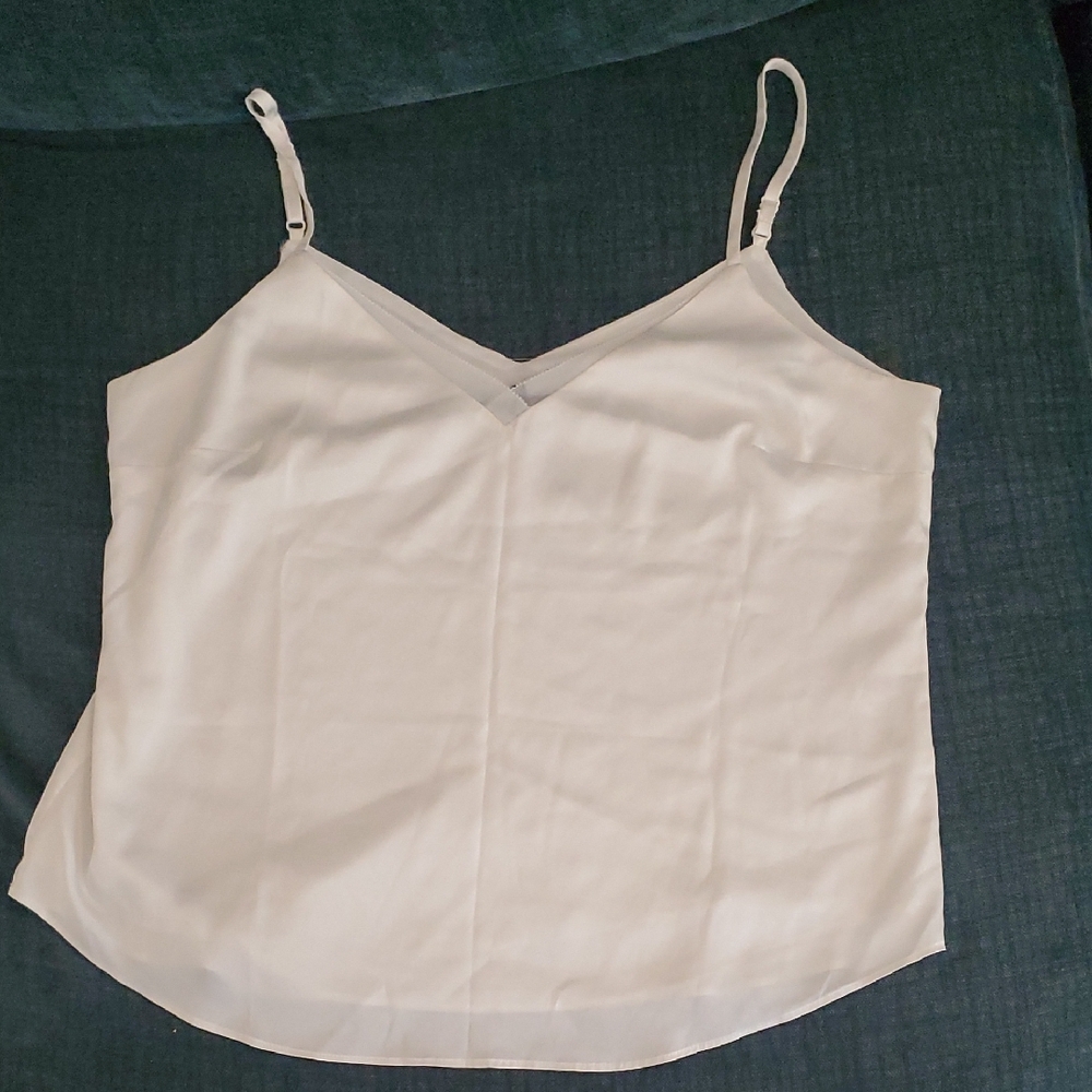 White House Black Market White Camisole